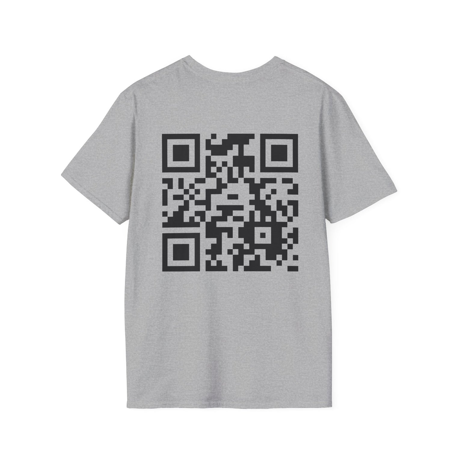 Skull and QR Code Unisex T-Shirt - Show Me Them Titties - OGGDesigns