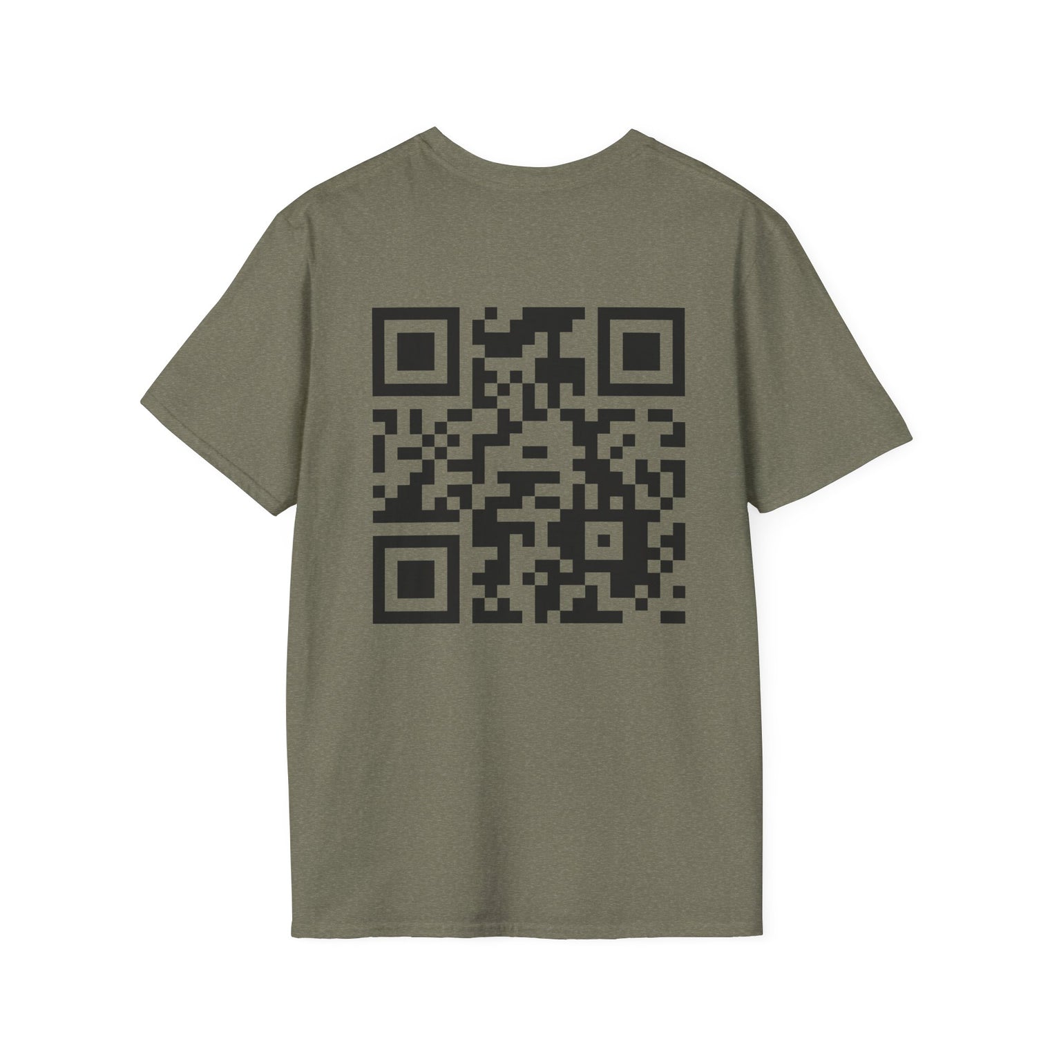 Skull and QR Code Unisex T-Shirt - Show Me Them Titties - OGGDesigns