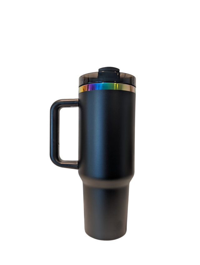40oz Blessed Mama Full Wrap Tumbler – Mama Gift | Lid, Straw & Handle Included - OGGDesigns