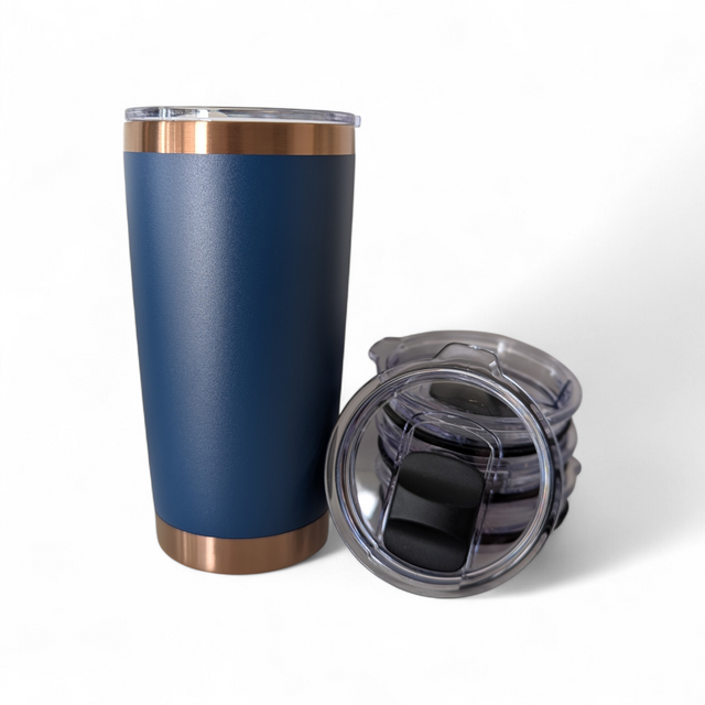 20oz Navy to Copper Tumbler with Magnetic Lid - OGGDesigns