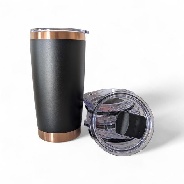 20oz Black to Copper Tumbler with Magnetic Lid - OGGDesigns
