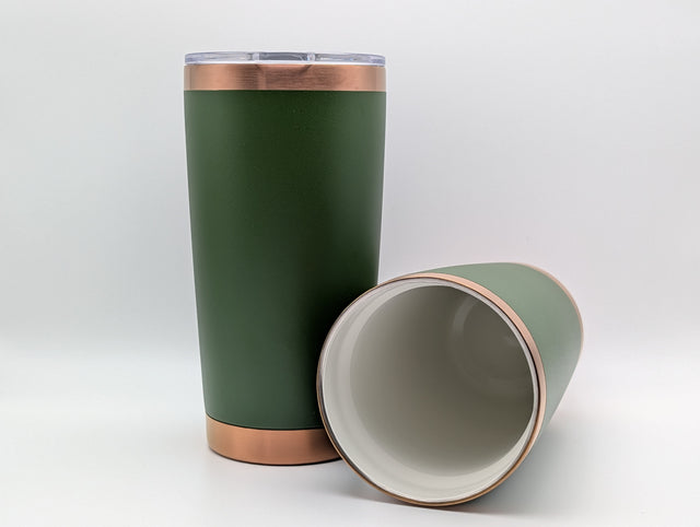 20oz Green to Copper Tumbler with Ceramic Inner Coating & Magnetic Lid - OGGDesigns