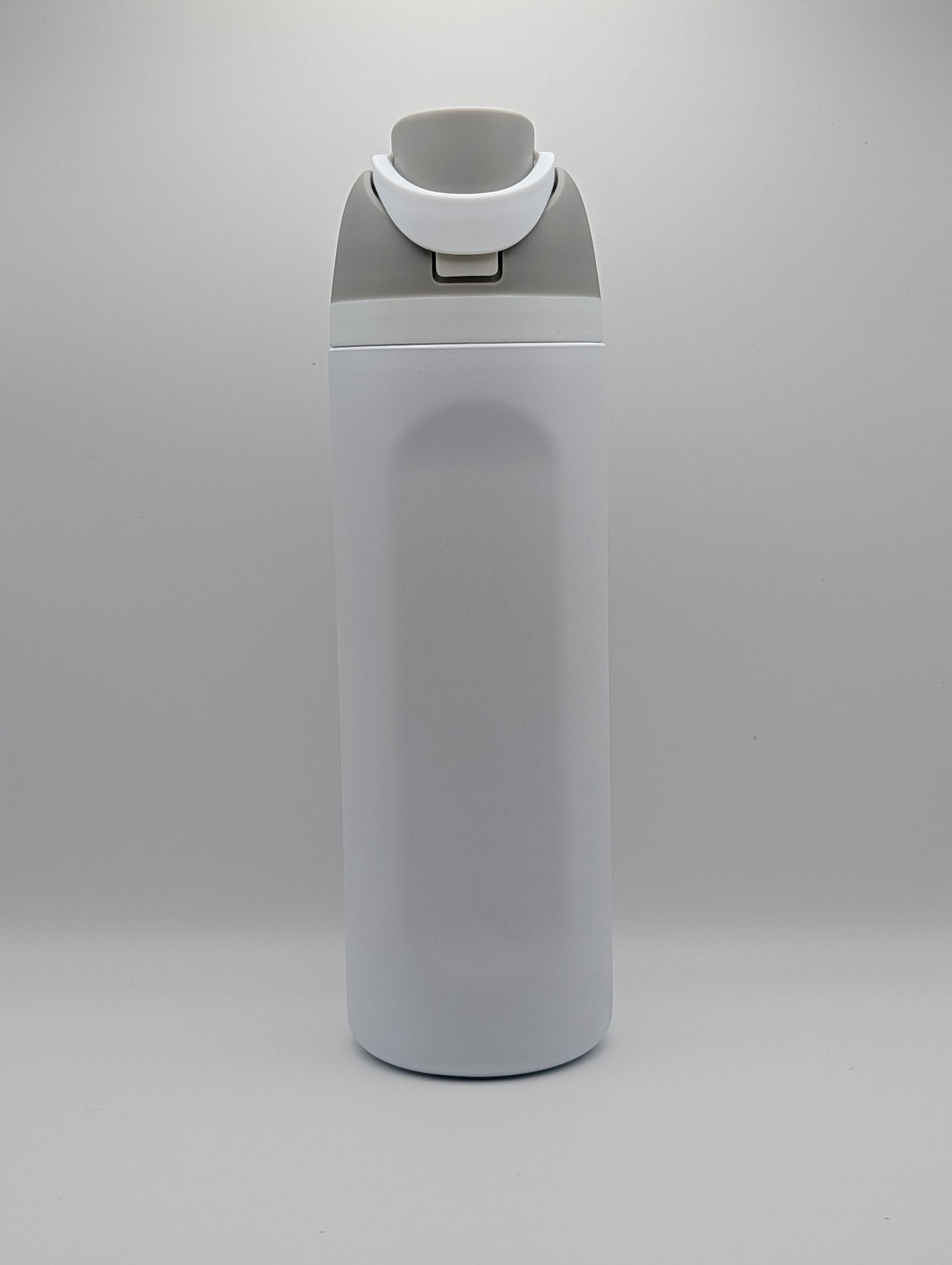 24oz White DualSip Tumbler Blank — Dual-Spout Lid — Laser Engraving Ready - OGGDesigns
