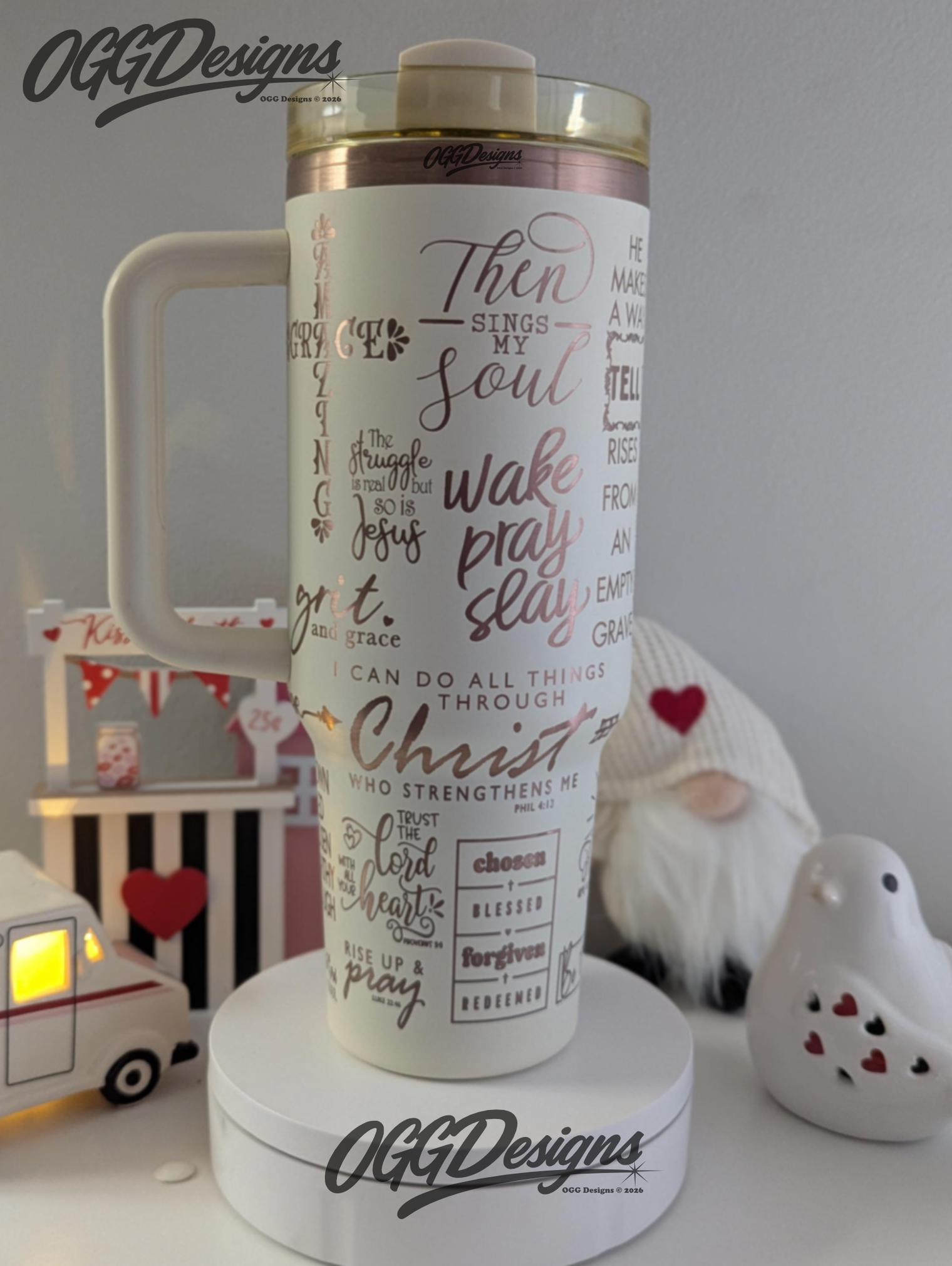 My Jesus Tumbler | Christian Gift | Laser Engraved - OGGDesigns