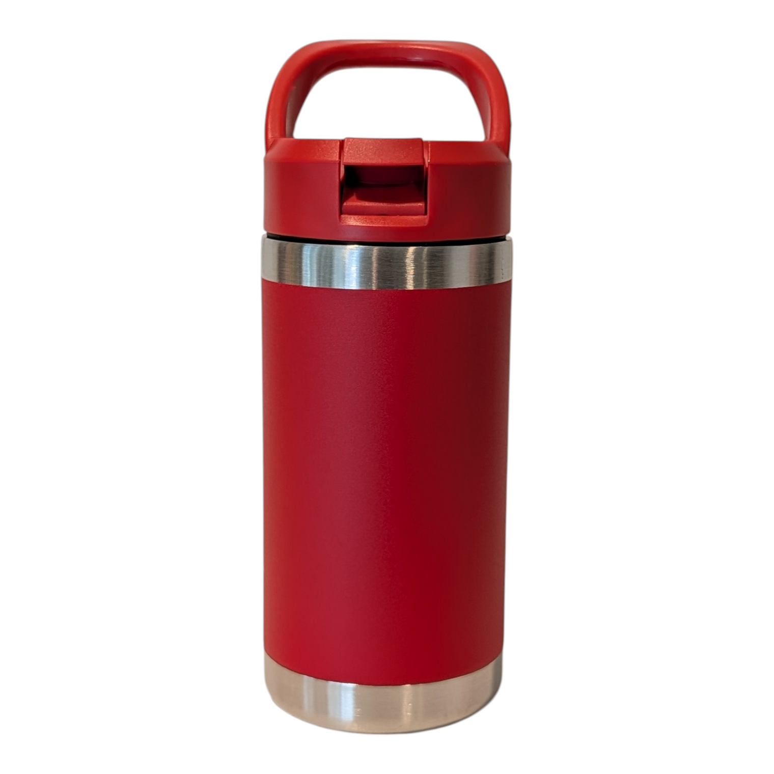 12oz Red Kids Water Bottle - OGGDesigns