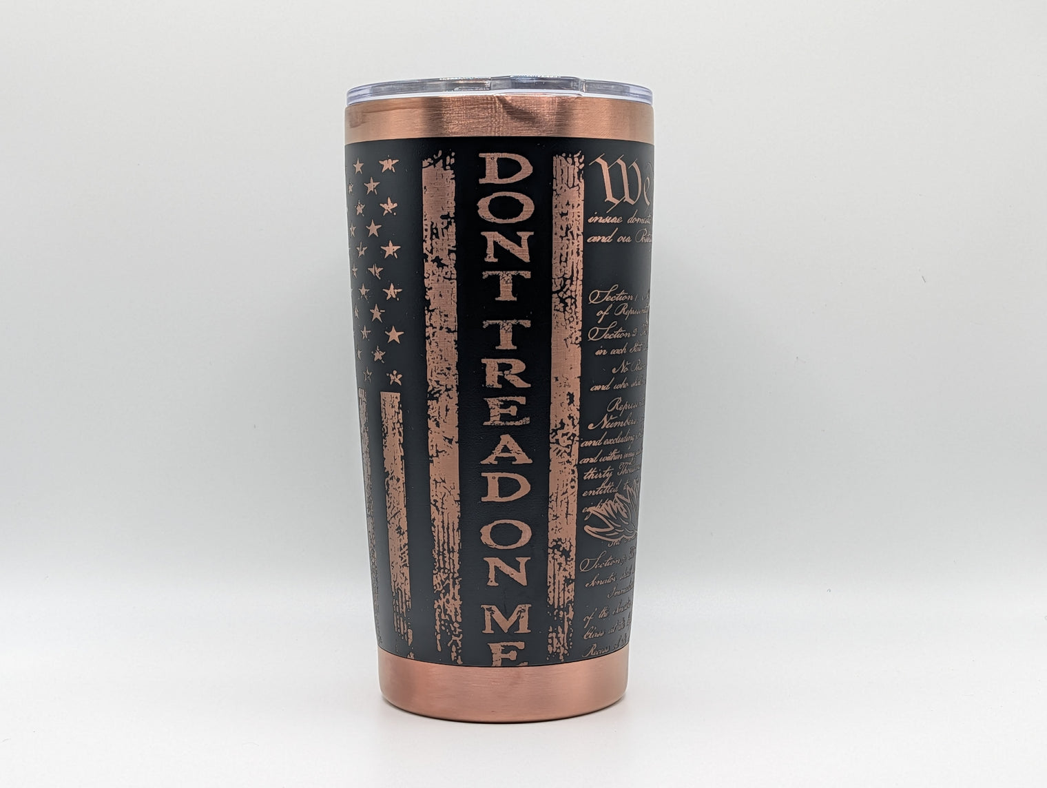 Patriot Collection Insulated Tumbler - Freedom Eagle, Gadsden & Veteran Designs