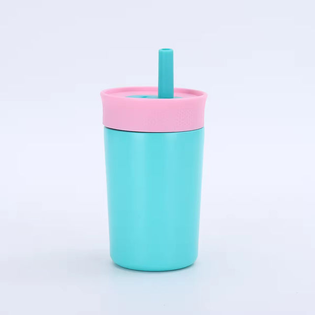 12oz Teal Blue Toddler Sippy Cup - OGGDesigns