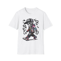 Trendy Graffiti Skull T-Shirt Urban Style - OGGDesigns