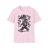 Trendy Graffiti Skull T-Shirt Urban Style - OGGDesigns