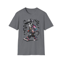 Trendy Graffiti Skull T-Shirt Urban Style - OGGDesigns