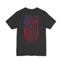 Patriotic Short Sleeve Tee - One Nation Under God - OGGDesigns