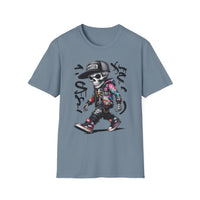 Trendy Graffiti Skull T-Shirt Urban Style - OGGDesigns