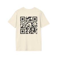 Skull and QR Code Unisex T-Shirt - Show Me Them Titties - OGGDesigns