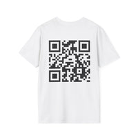 Skull and QR Code Unisex T-Shirt - Show Me Them Titties - OGGDesigns