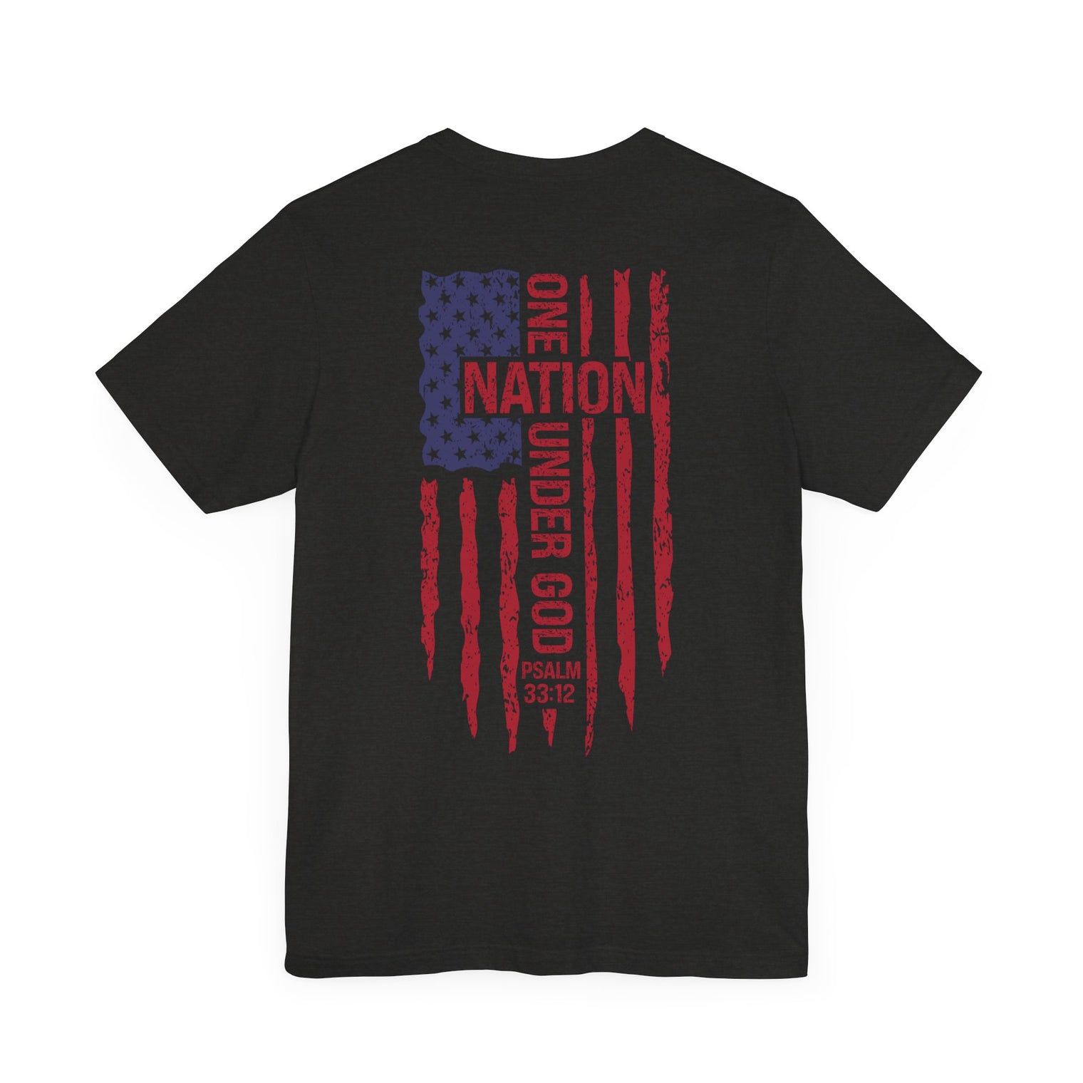 Patriotic Short Sleeve Tee - One Nation Under God - OGGDesigns
