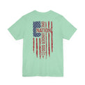 Patriotic Short Sleeve Tee - One Nation Under God - OGGDesigns