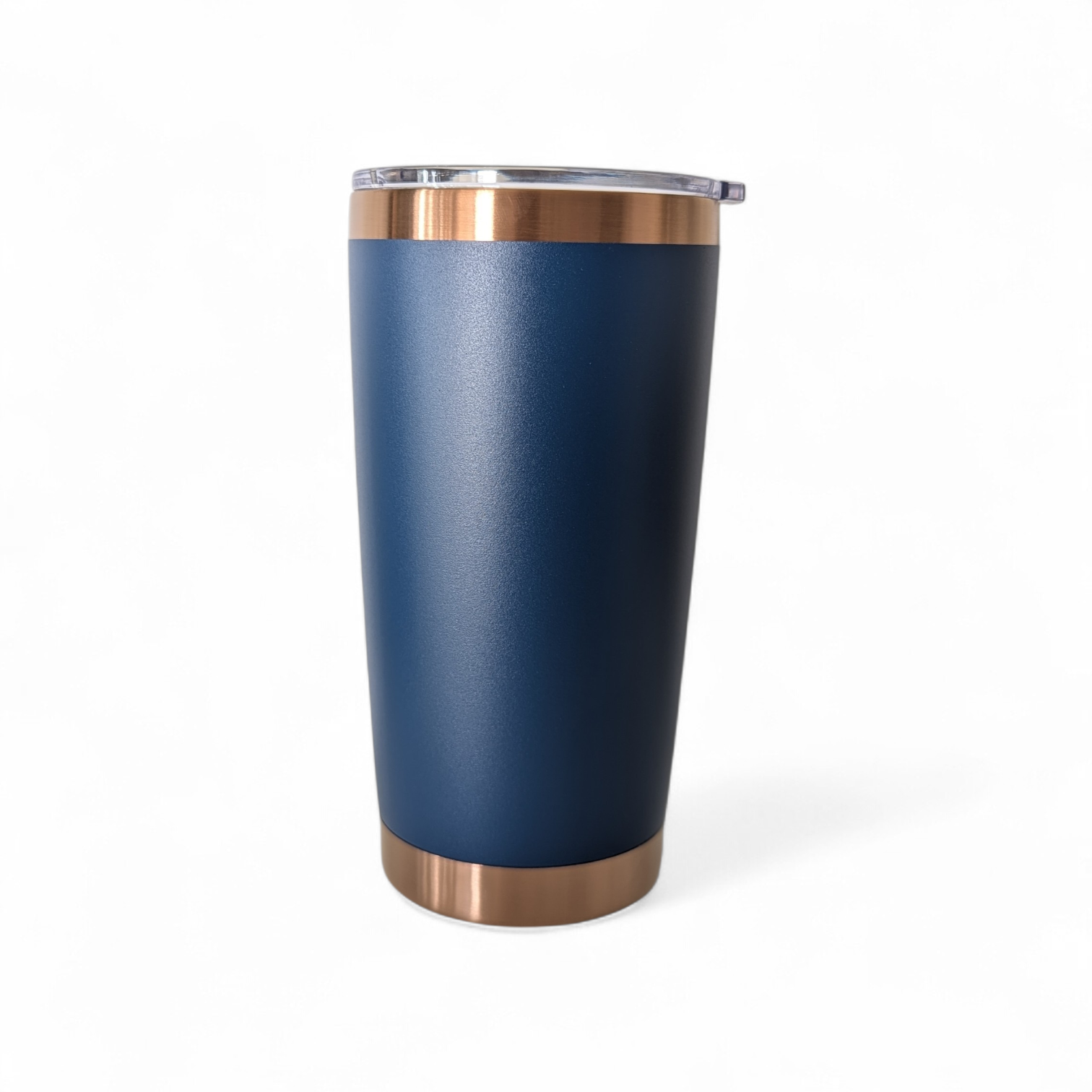 20oz navy with copper underneath Tumbler - OGGDesigns