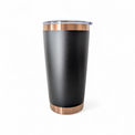 20oz black with copper underneath Tumbler - OGGDesigns