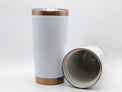 20oz White to Copper Tumbler with Ceramic Inner Coating & Magnetic Lid - OGGDesigns