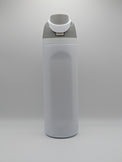 24oz White DualSip Tumbler Blank — Dual-Spout Lid — Laser Engraving Ready - OGGDesigns