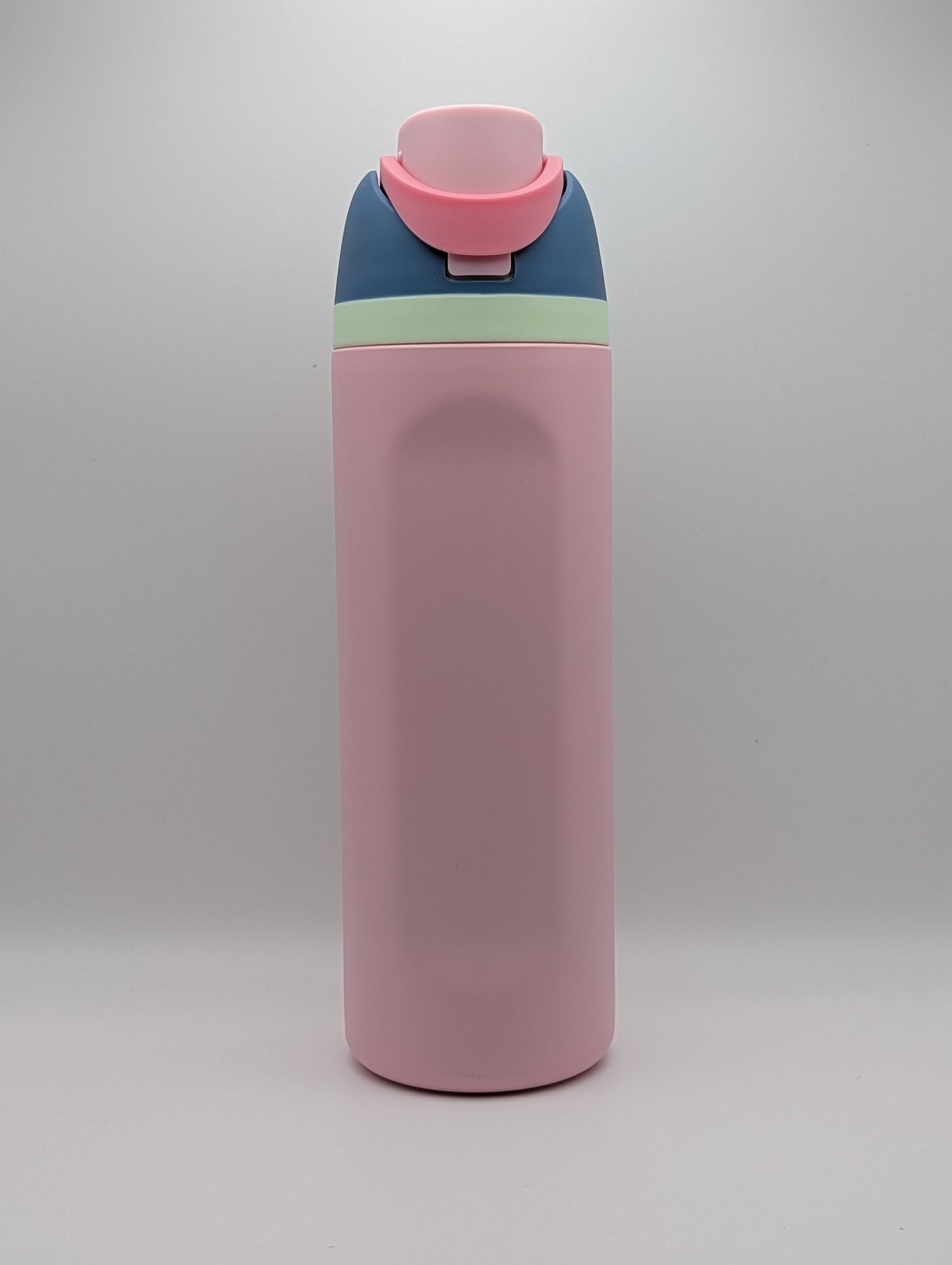 24oz Pink DualSip Tumbler Blank — Dual-Spout Lid — Laser Engraving Ready - OGGDesigns