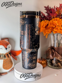 Jesus the way truth life 40 oz Laser Engraved Tumbler with Handle - OGGDesigns
