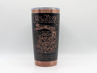 Patriot Collection Insulated Tumbler - Freedom Eagle, Gadsden & Veteran Designs