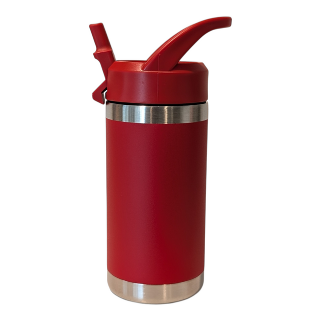 12oz Red Kids Water Bottle