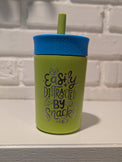 12 oz Spill-Proof Toddler Tumbler – Funny Laser Engraved Cups with Lid & Straw | Feral Child, Bad Kid Era, Mama’s Bestie, Easily Distracted by Snacks, Sassy Pants - OGGDesigns