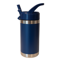 12oz Navy Blue Kids Water Bottle - OGGDesigns