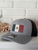 Mexican Flag with Aztec Texture Build Patch - OGGDesigns