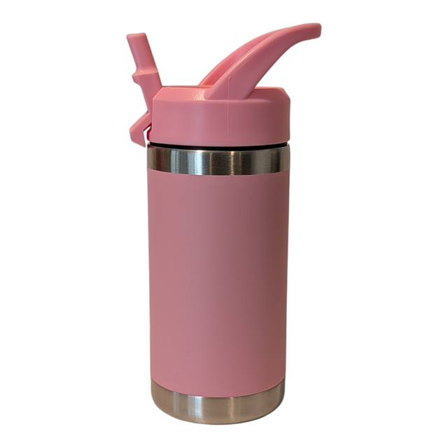 12oz Pink Kids Water Bottle