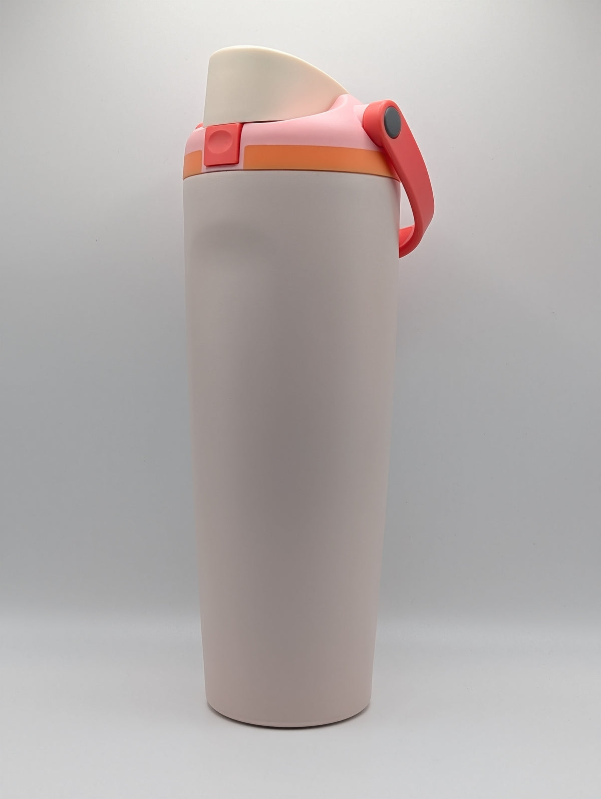 30oz Off White DualSip Tumbler Blank — Dual-Spout Lid — Laser Engraving Ready