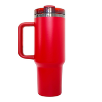 40oz Red to Black Mirror Tumbler - OGGDesigns