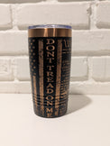 Copper-Plated Patriot Collection | 20oz Insulated Tumbler - Freedom Eagle, Gadsden & Veteran Designs - OGGDesigns