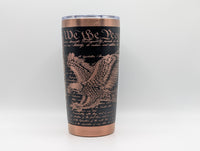 Patriot Collection Insulated Tumbler - Freedom Eagle, Gadsden & Veteran Designs